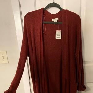 Ruby Moon cardigan NWT